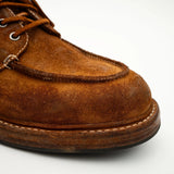 Washed Horsehide Moc Shoes