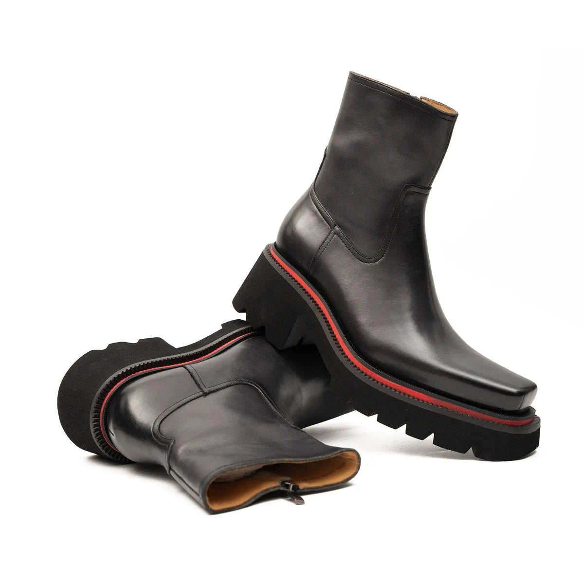 Men's Calfskin Thick - Sole Chelsea Boots VanPasch