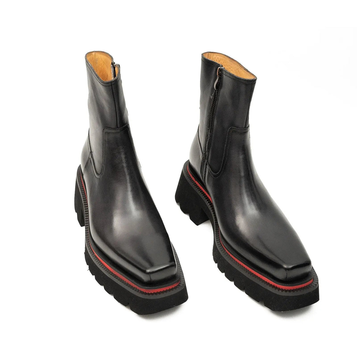 Men's Calfskin Thick - Sole Chelsea Boots VanPasch