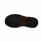 Washed Brown Brogue Lug Derby