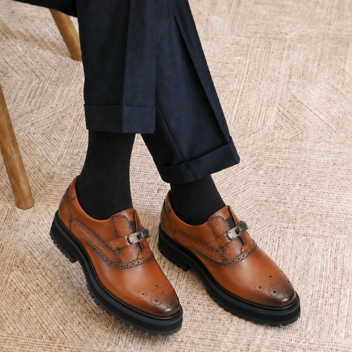 Croc-Trim Lug Loafer